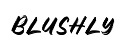 Blushly - logo